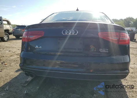 2015 Audi A4 Premium из США, поврежденный, VIN WAUBFAFL6FN045158